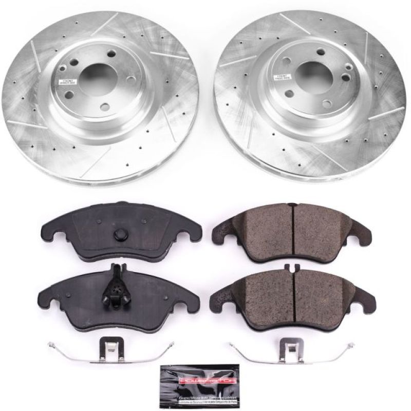 PowerStop 17-18 Mercedes-Benz SLC300 Front Z23 Evolution Sport Brake Kit