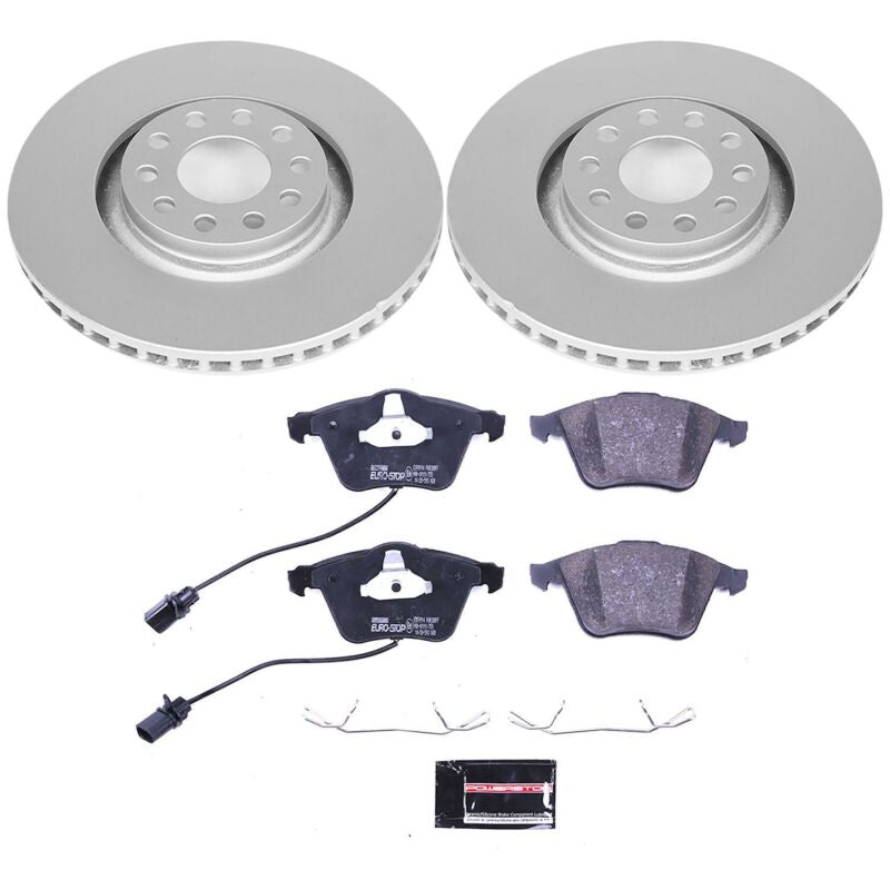 PowerStop 02-04 Audi A6 Quattro Front Euro-Stop Brake Kit