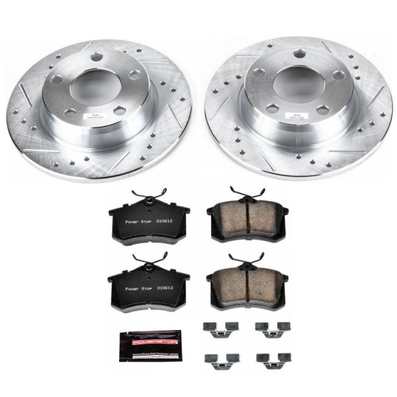 PowerStop 01-05 Audi Allroad Quattro Rear Z23 Evolution Sport Brake Kit