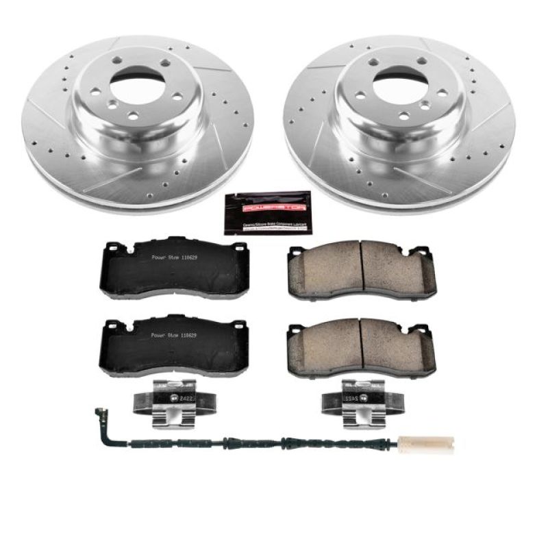 Power Stop Front Autospecialty Brake Kit | 2008-2010 BMW 135i (KOE5685)
