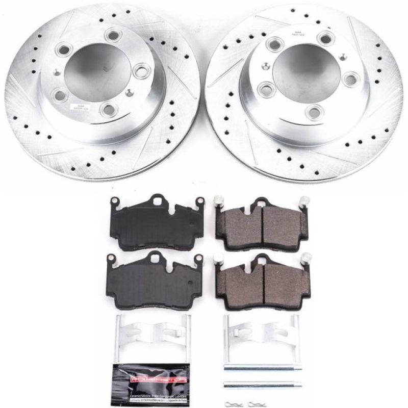 PowerStop 05-12 Porsche Boxster Rear Z23 Evolution Sport Brake Kit