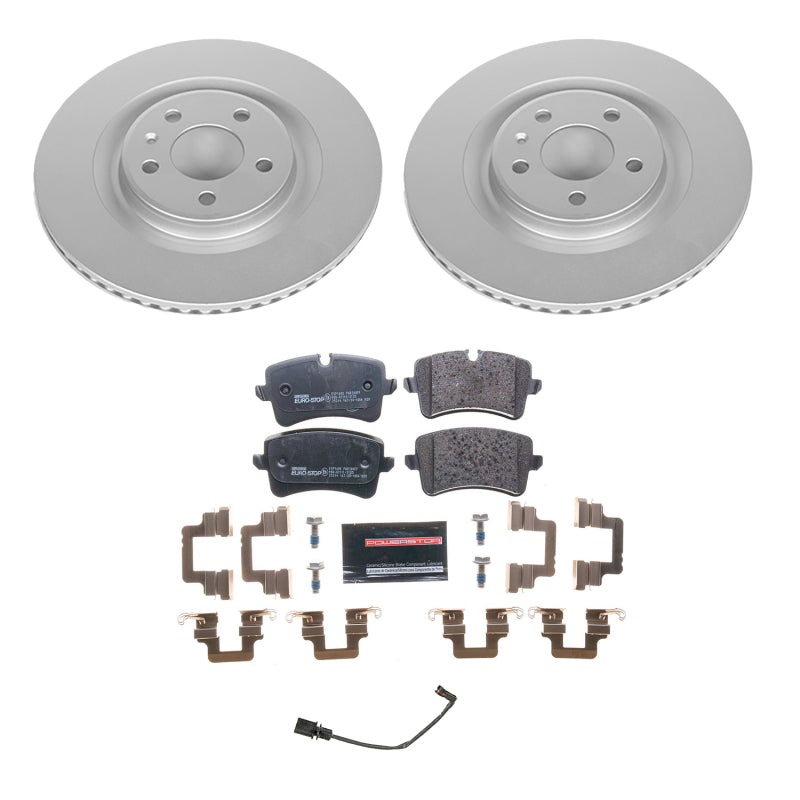PowerStop 14-18 Audi A6 Rear Euro-Stop Brake Kit
