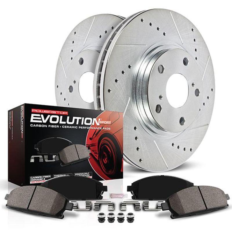 PowerStop 19-20 Audi Q8 Rear Z23 Evolution Brake Kit