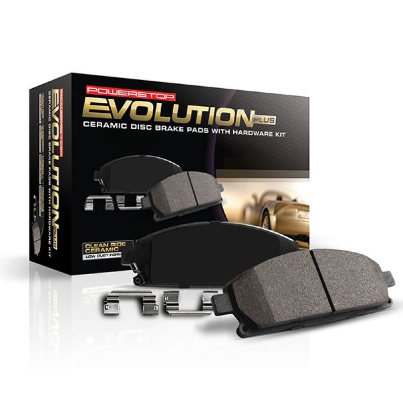 PowerStop 2021 Mercedes-Benz S560 Rear Z17 Evo Ceramic Brake Pads w/Hardware