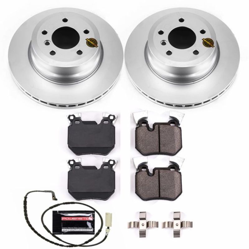 PowerStop 08-10 BMW 135i Rear Z23 Evolution Sport Coated Brake Kit