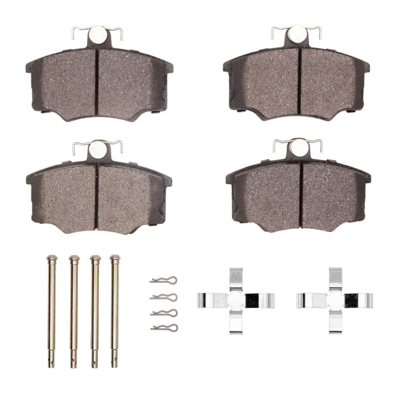 DFC 77-77 Volkswagen Dasher Front 5000 Advanced Semi Metallic Brake Pads and Hardware Kit