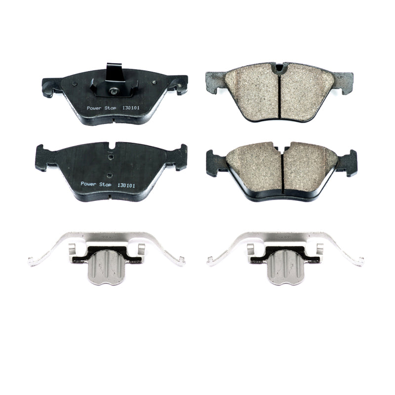 PowerStop 11-16 BMW 528i Front Z17 Evolution Ceramic Brake Pads w/Hardware