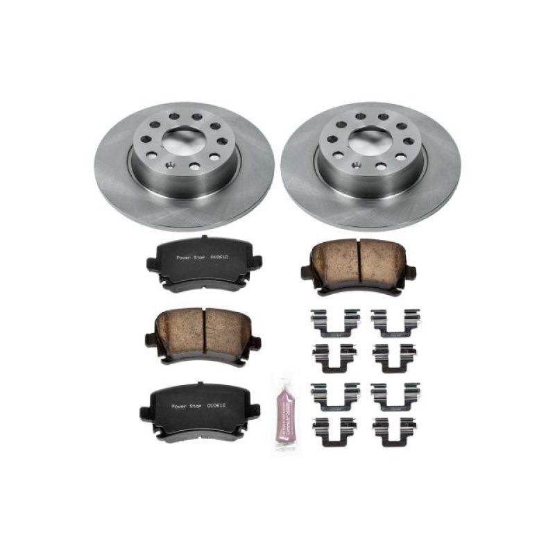 PowerStop 2013 Audi A3 Quattro Rear Autospecialty Brake Kit