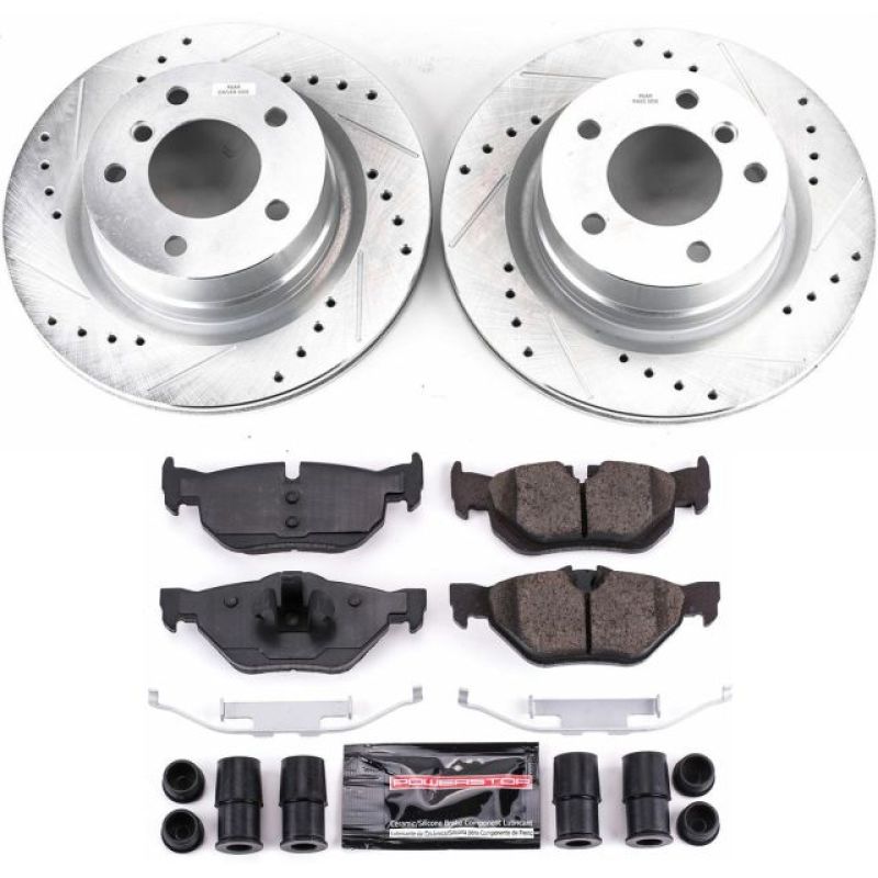 PowerStop 10-13 BMW 128i Rear Z23 Evolution Sport Brake Kit
