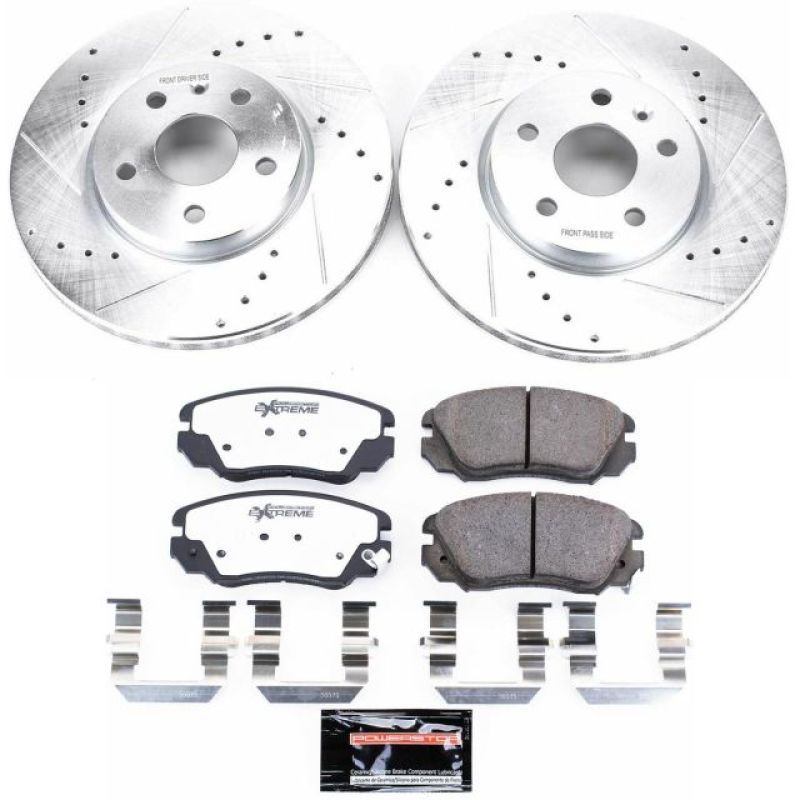 PowerStop 2010 Buick Allure Front Z26 Street Warrior Brake Kit