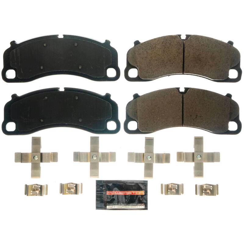 PowerStop 14-18 Porsche 911 Front Z23 Evolution Sport Brake Pads w/Hardware