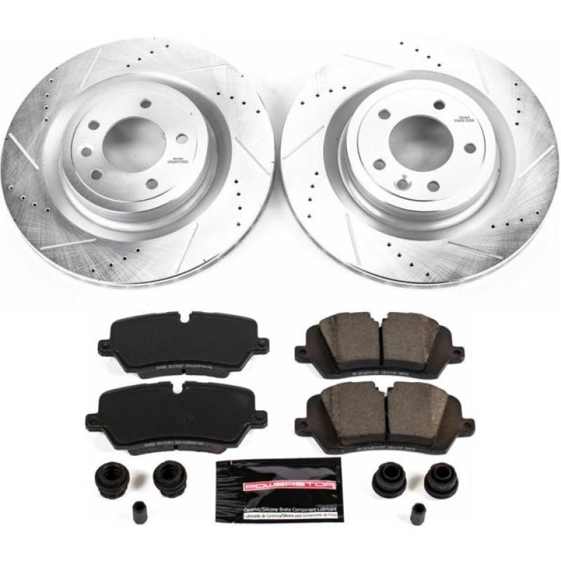 PowerStop 2017 Land Rover Discovery Rear Z23 Evolution Sport Brake Kit