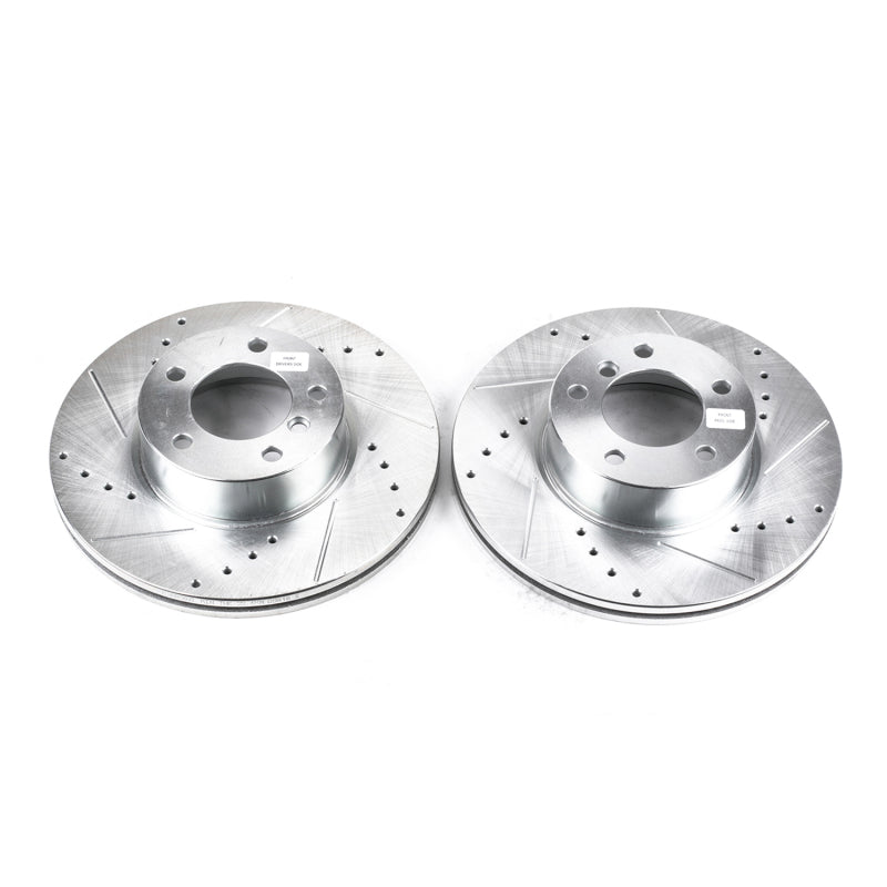 PowerStop 14-16 BMW 228i Front Evolution Drilled & Slotted Rotors - Pair