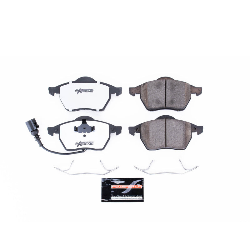 PowerStop 00-06 Audi TT Front Z26 Extreme Street Brake Pads w/Hardware