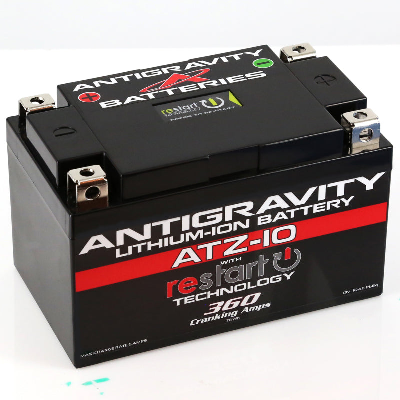 AntiGravity Batteries Antigravity YTZ10 Lithium Battery w/Re-Start