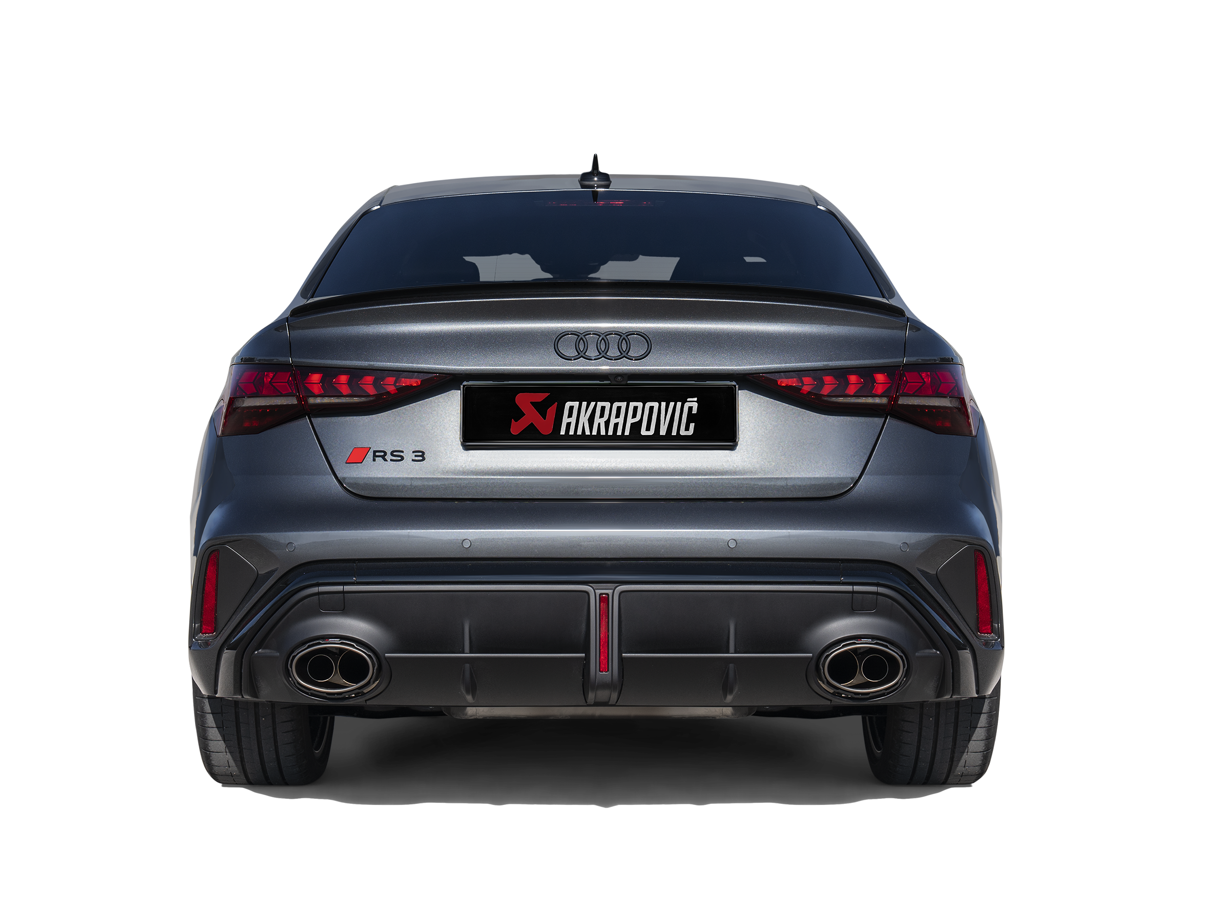Akrapovic 2025+ Audi RS3 Sedan (8Y FL) Evolution Line Catback - Titanium: Req. P-HF1636 control kit