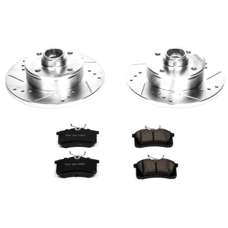 PowerStop 99-02 Volkswagen Cabrio Rear Z23 Evolution Sport Brake Kit