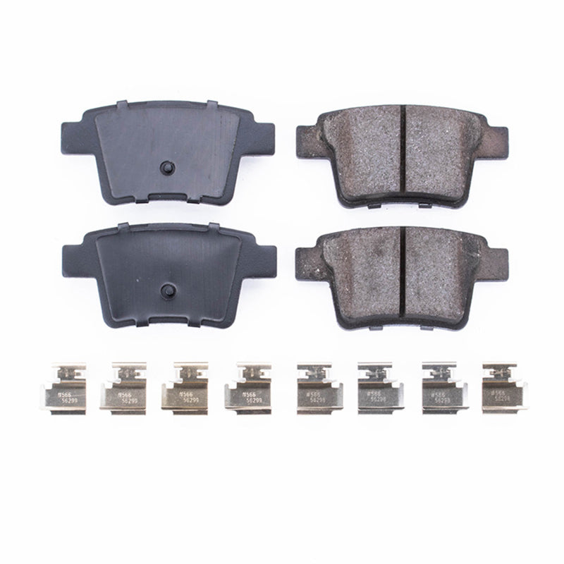 PowerStop 05-07 Ford Five Hundred Rear Z17 Evolution Ceramic Brake Pads w/Hardware