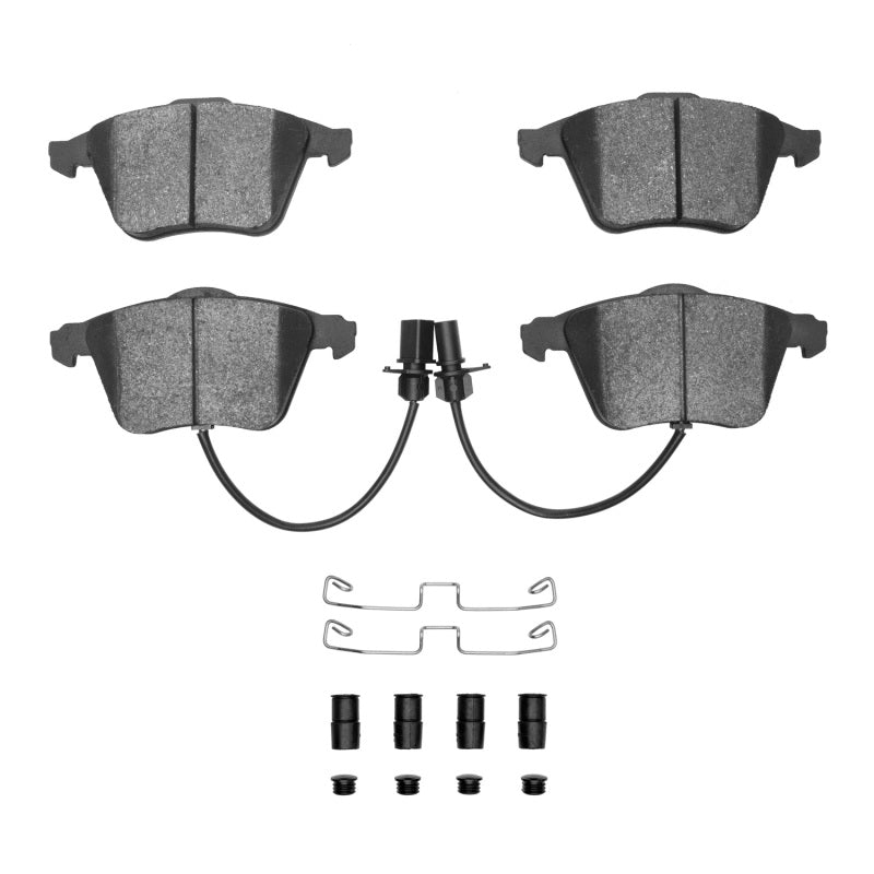 DFC 01-05 Audi ALLROAD Front 5000 Advanced Low Metallic Brake Pads and Hardware Kit