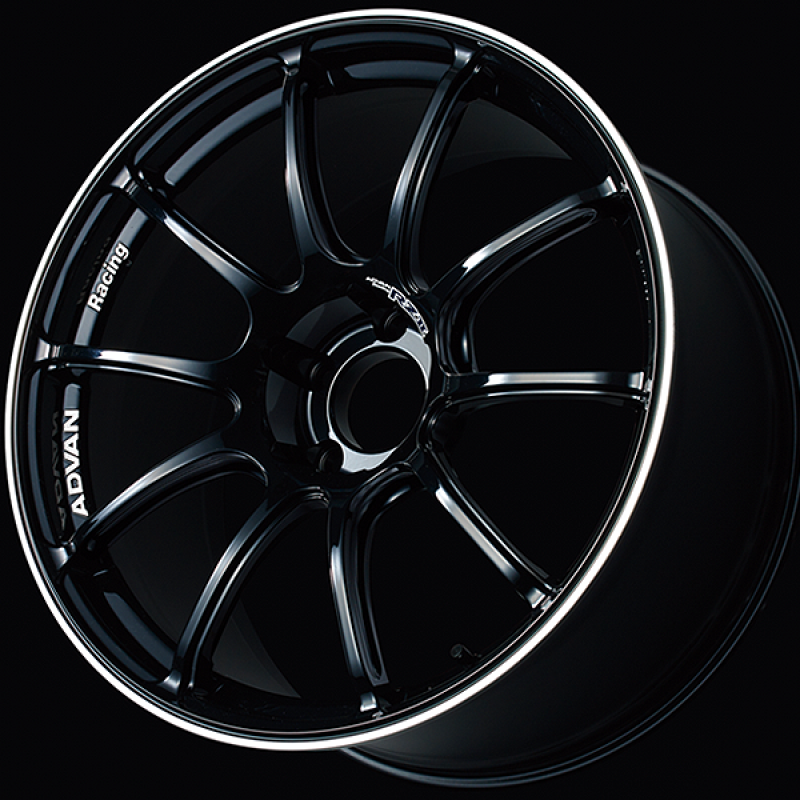 Advan RZII 16x5.5 / +45 Offset / 4x100 / 63mm Bore / Racing Gloss Black and Ring