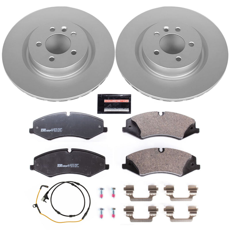 PowerStop 2017 Land Rover Discovery Front Euro-Stop Brake Kit