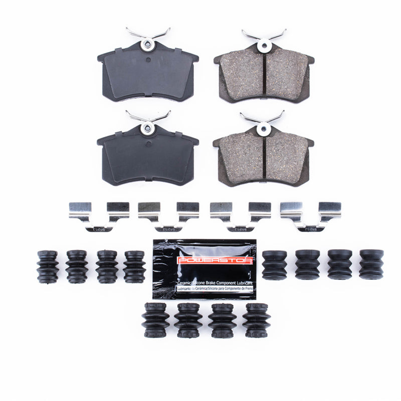 PowerStop 10-13 Audi A3 Rear Z23 Evolution Sport Brake Pads w/Hardware
