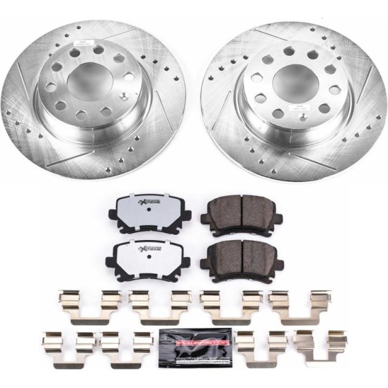 PowerStop 2013 Audi A3 Quattro Rear Z26 Street Warrior Brake Kit