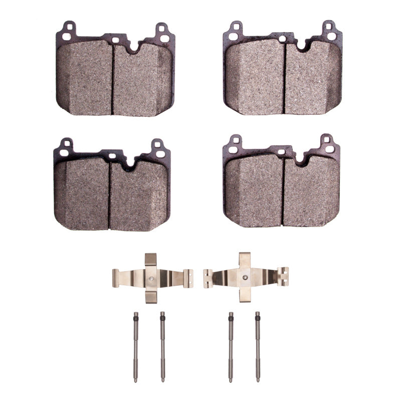DFC 15-19 Mini Cooper Countryman Front 5000 Advanced Low Metallic Brake Pads and Hardware Kit