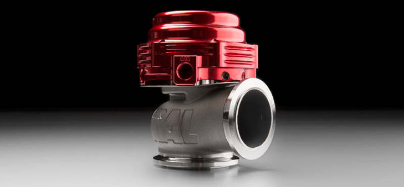 TiALSport MVS Wastegate 38mm 1.0 Bar (14.50 PSI) w/V-Band Clamps - Red