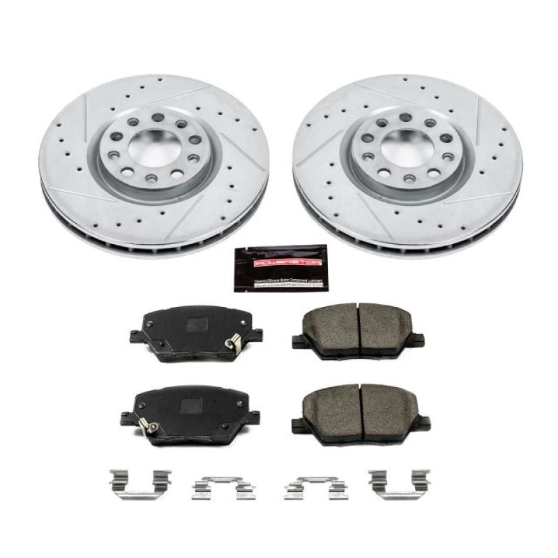 PowerStop 16-18 Fiat 500X Front Z23 Evolution Sport Brake Kit
