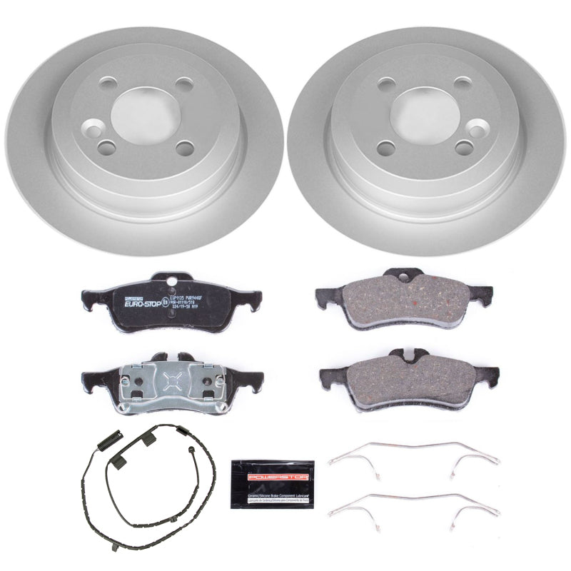 PowerStop 07-08 Mini Cooper Rear Euro-Stop Brake Kit