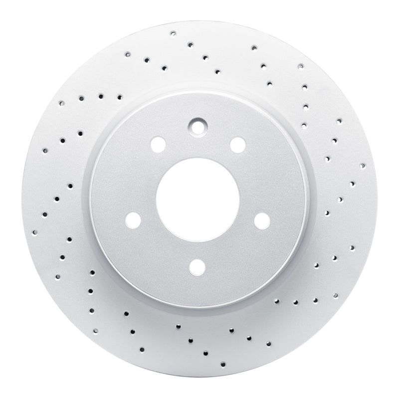 DFC 00-06 Jaguar XKR Rear Drilled GeoSPEC Coated Rotor