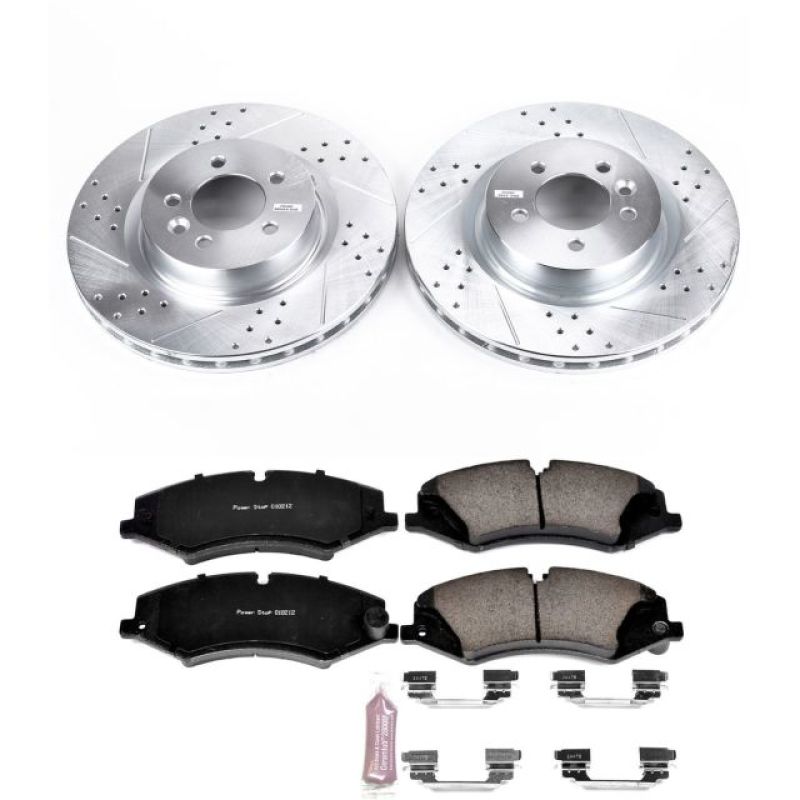PowerStop 2017 Land Rover Discovery Front Z23 Evolution Sport Brake Kit