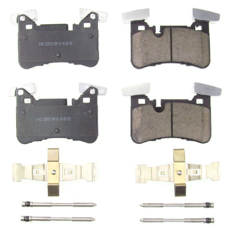 PowerStop 2012 Mercedes-Benz C63 AMG Rear Z17 Evolution Ceramic Brake Pads w/Hardware