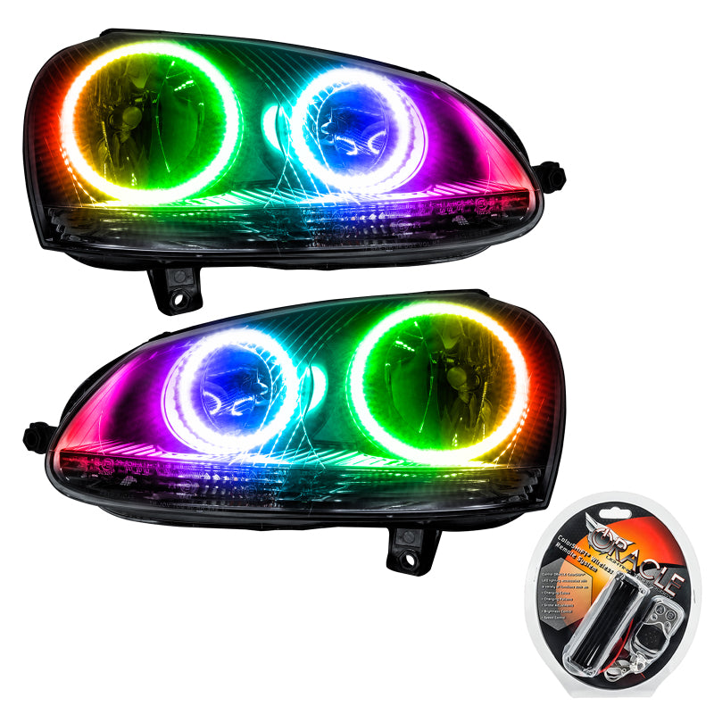 Oracle Lighting Oracle 06-10 Volkswagen Jetta SMD HL - Chrome - ColorSHIFT