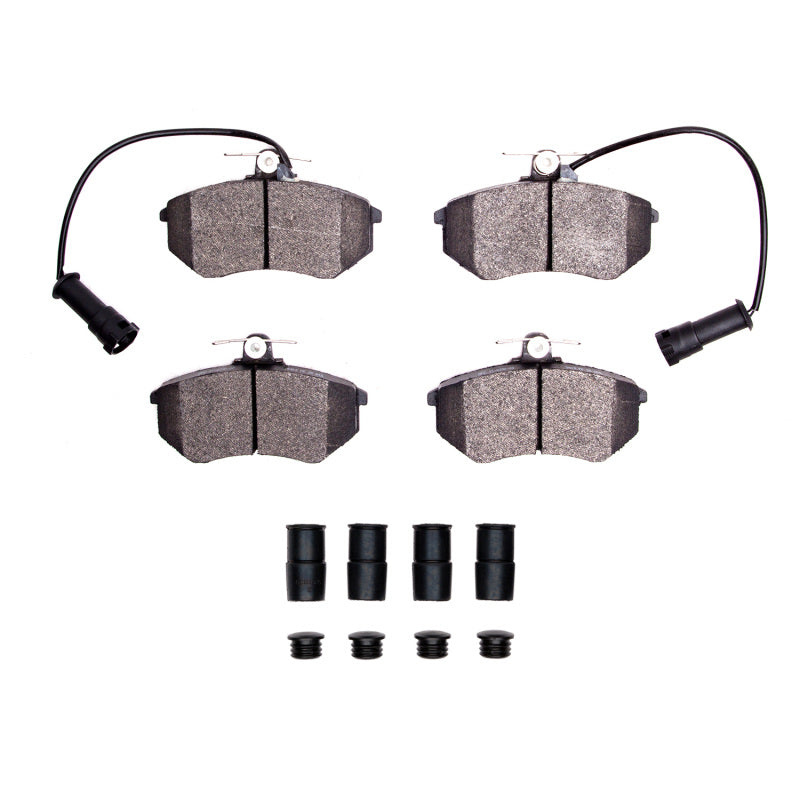 DFC 83-91 Audi 100 Quattro Front 5000 Advanced Semi Metallic Brake Pads and Hardware Kit