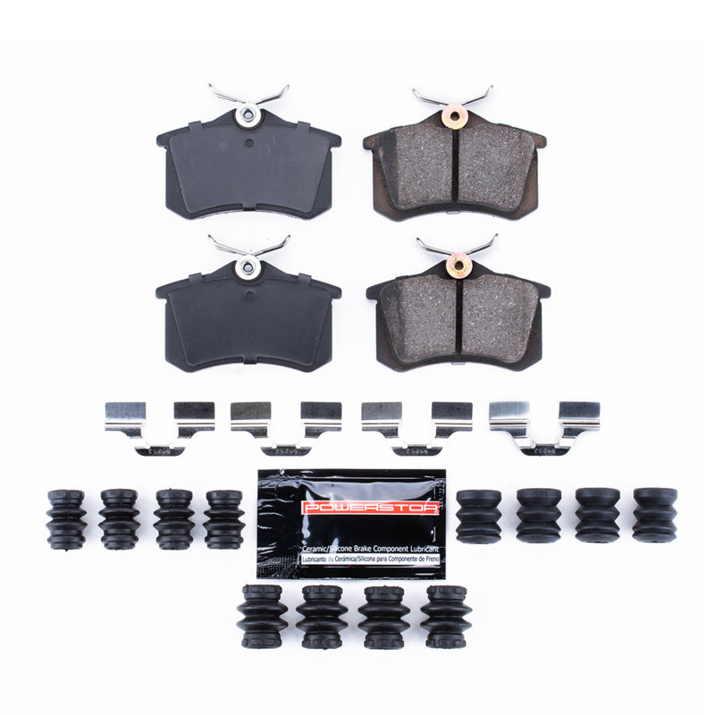 PowerStop 03-04 Audi A4 Rear Z23 Evolution Sport Brake Pads w/Hardware