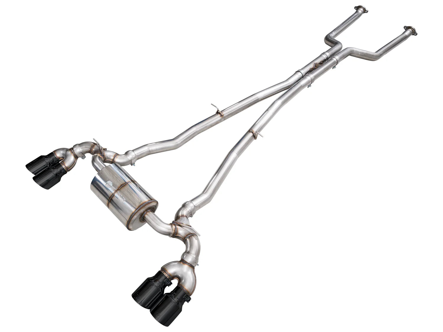 AWE Tuning Touring Edition Catback Exhaust Diamond Black Tips - BMW G90/G99 M5
