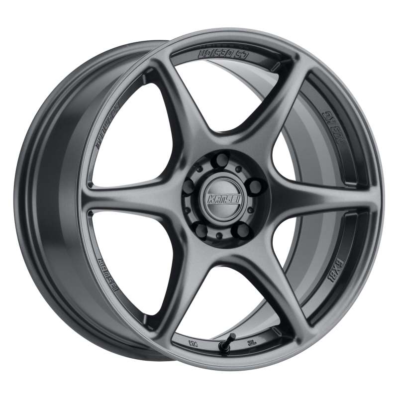 Kansei Wheels Kansei K11G Tandem 18x8.5in / 5x108 BP / 35mm Offset / 63.4mm Bore - Gunmetal Wheel