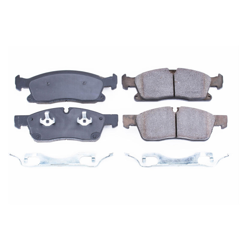PowerStop 13-16 Dodge Durango Front Z17 Evolution Ceramic Brake Pads w/Hardware