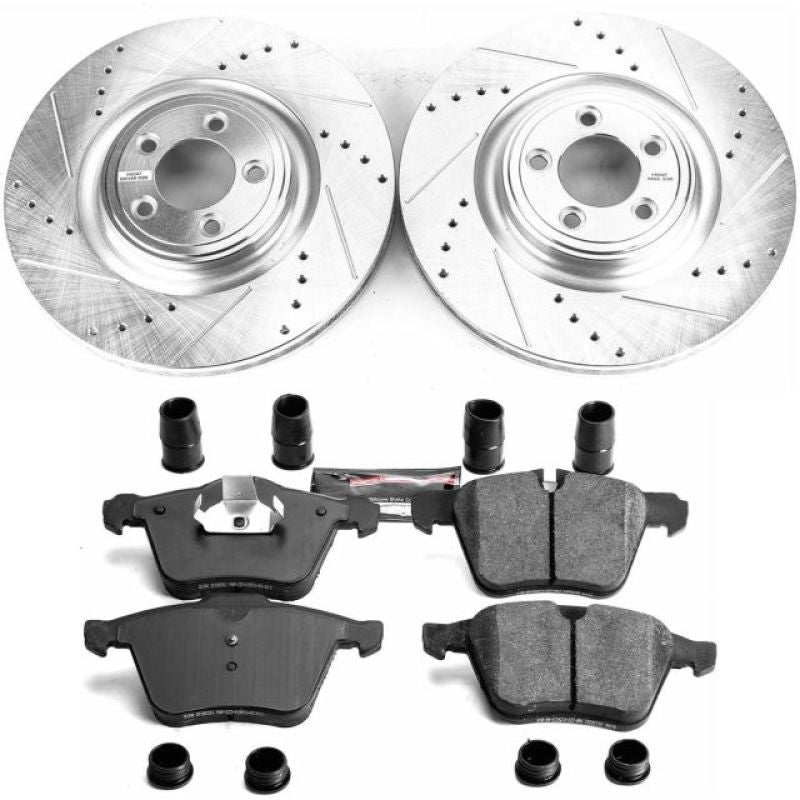 PowerStop 10-15 Jaguar XF Front Z23 Evolution Sport Brake Kit