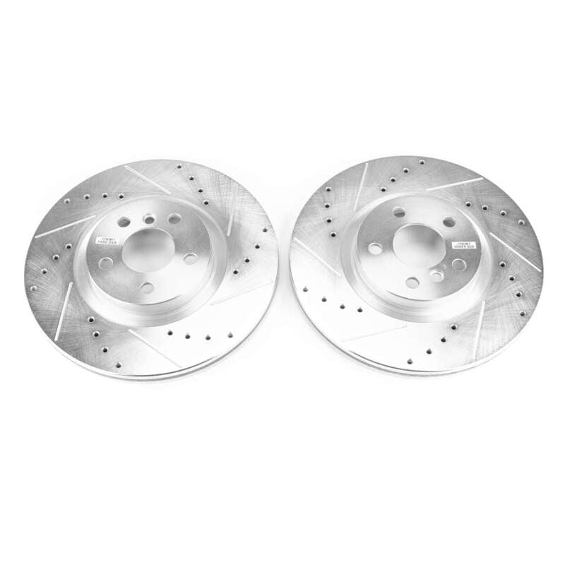 PowerStop 16-18 BMW X1 Front Evolution Drilled & Slotted Rotors - Pair