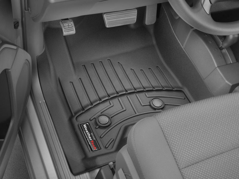 WeatherTech 2025+ Infiniti QX80/Nissan Armada 2nd Row Bucket Seats w/ Mini Console FloorLiner- Black