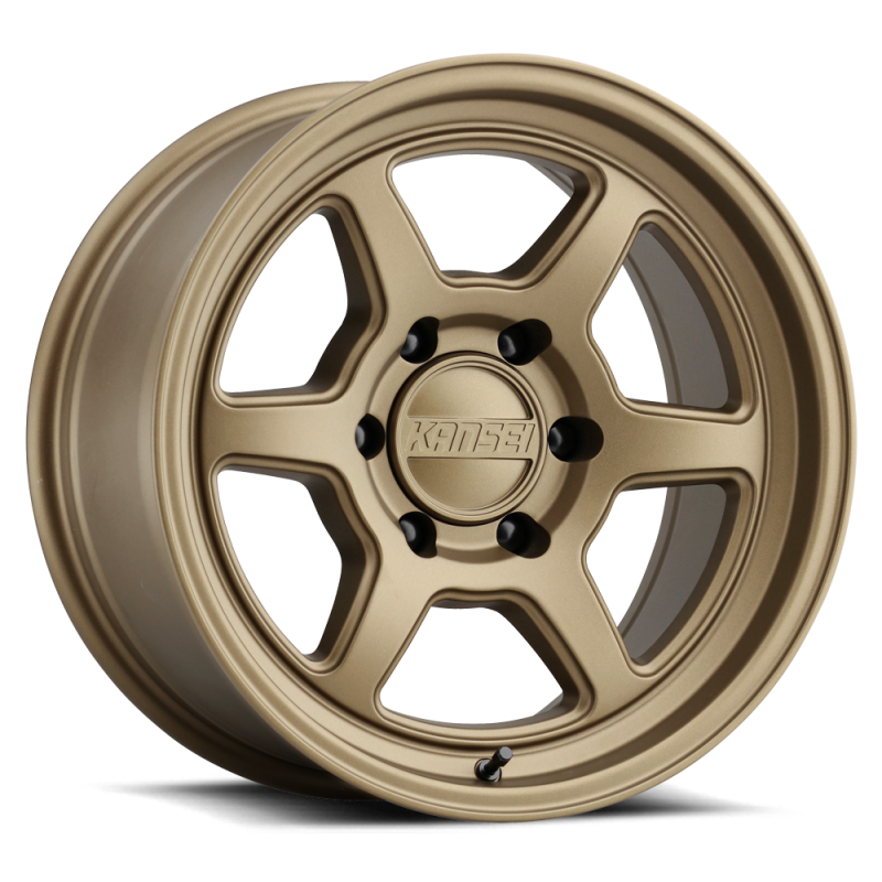 Kansei Wheels Kansei K14B Roku 17x8.5in / 5x127 BP / 0mm Offset / 78.1mm Bore - Gloss Black Wheel