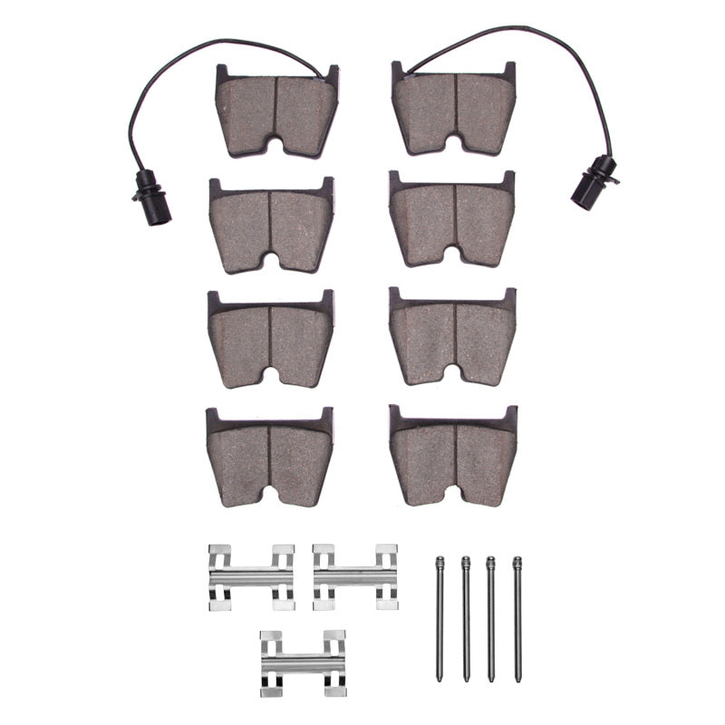 DFC 03-16 Audi R8 Front 5000 Advanced Low Metallic Brake Pads and Hardware Kit