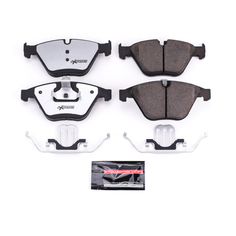 PowerStop 08-13 BMW 328i Front Z26 Extreme Street Brake Pads w/Hardware