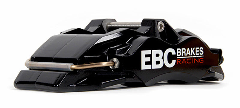 EBC Racing 13-22 Volkswagen Golf GTI MK7/MK8/MK8.5 2.0T Black Apollo-6 Front Left Caliper