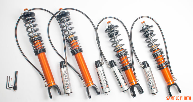 Moton 2-Way Clubsport Coilovers True Coilover Style Rear Porsche Cayman 987 - Street