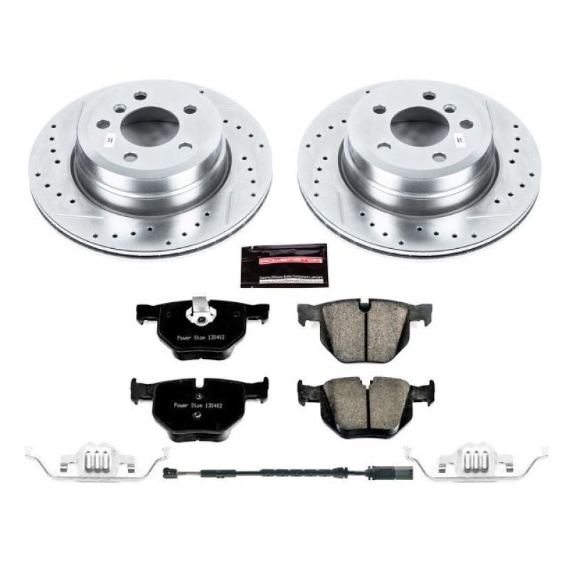 PowerStop 16-18 BMW X5 Rear Z23 Evolution Sport Brake Kit