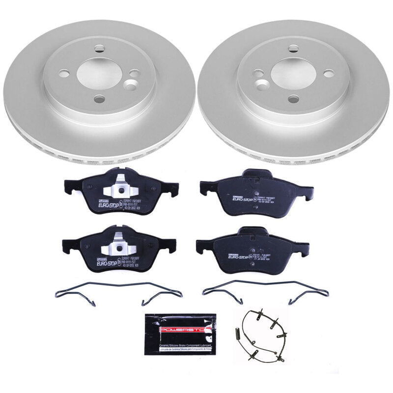 PowerStop 02-06 Mini Cooper Front Euro-Stop Brake Kit